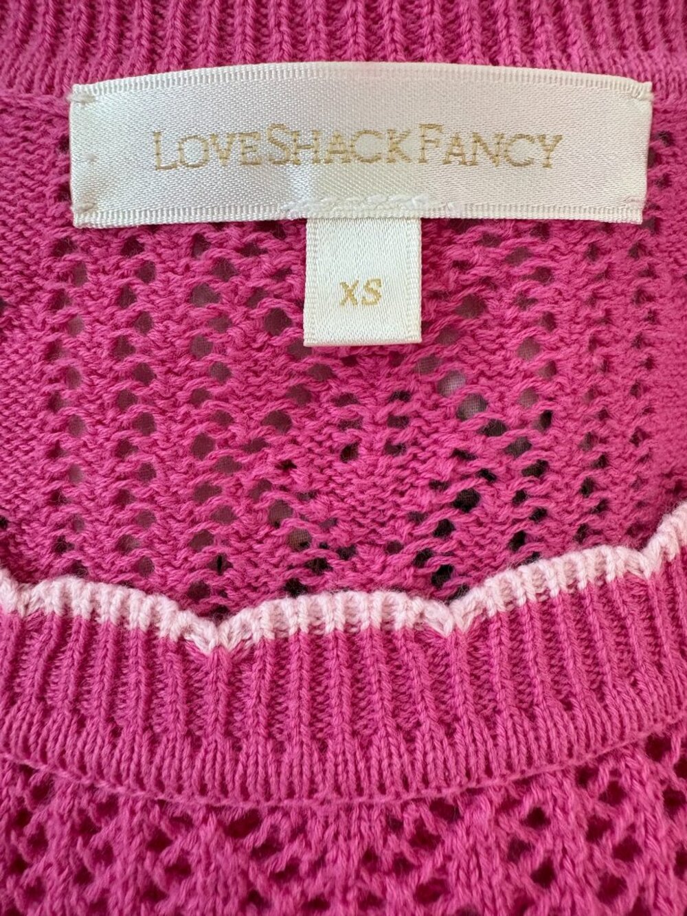 NWOT LoveShackFancy RENNLEY SWEATER Size XS - Picture 4 of 6